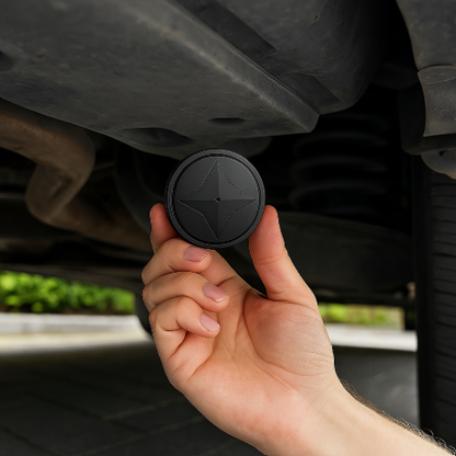Kompakt magnetisk GPS-tracker – positionsbestämning i realtid för fordon, husdjur och värdesaker – USB-uppladdningsbar