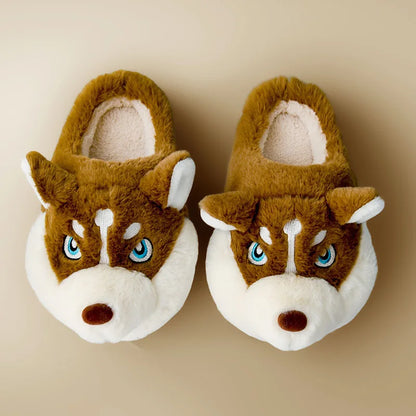 Vinterliga Husky damtofflor – Novi