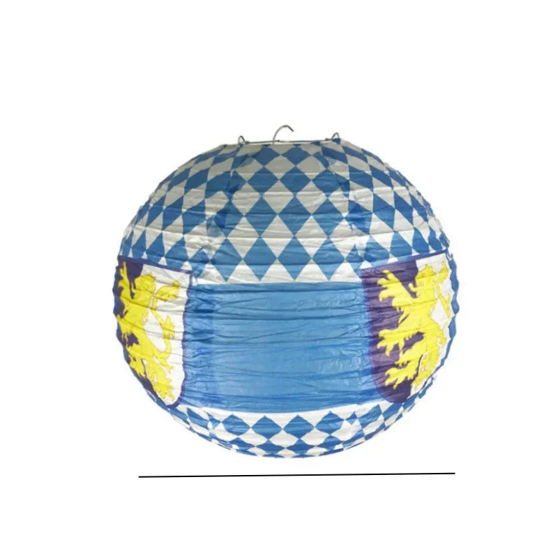 Papperslampa-set i oktoberfestdesign (3-delat) – LjusGlädje oktoberfest 2026