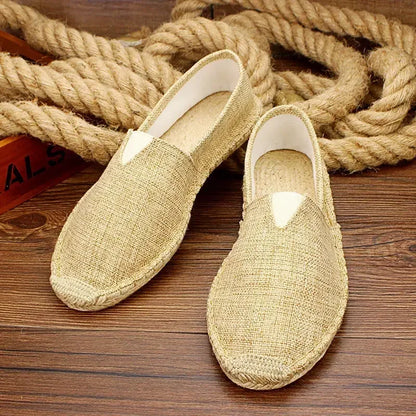 Herr-espadrill med graffitimönster – Elio