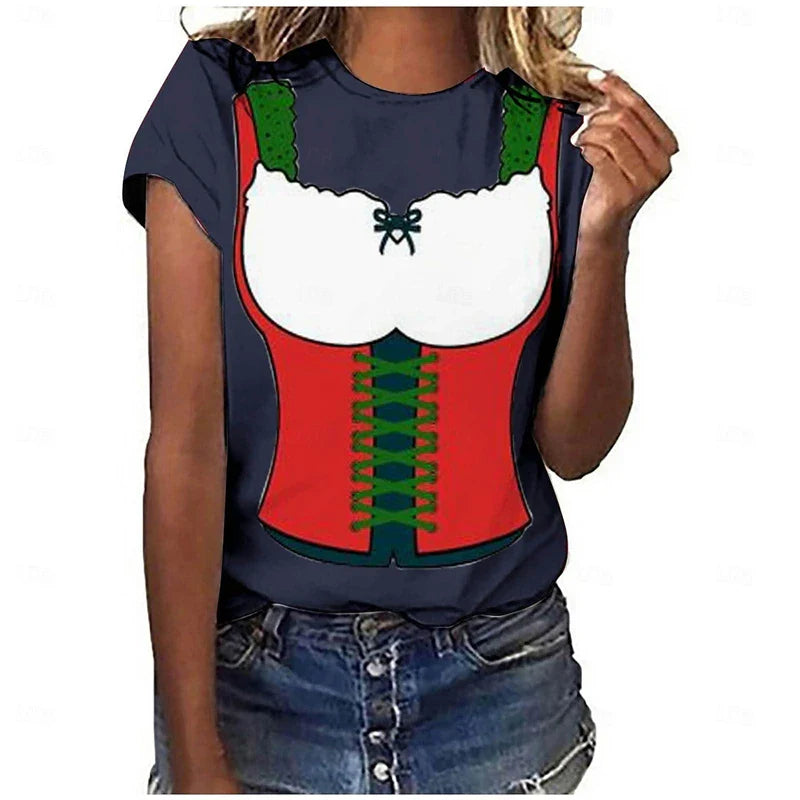 T-shirt i dirndlstil – DirndlShirt Oktoberfest 2026