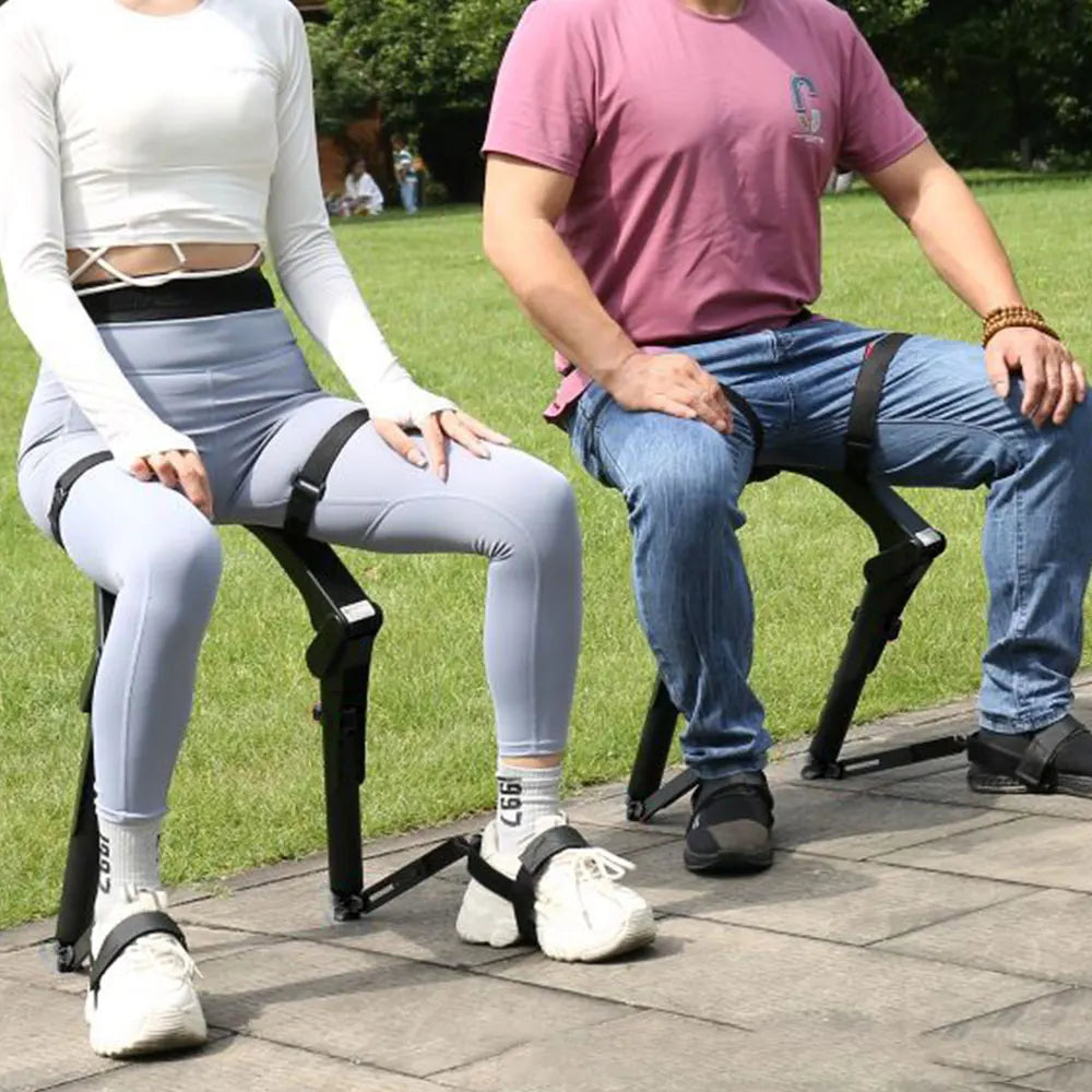 Bärbar bärbar hopfällbar stol – Exon – (Lätt design)