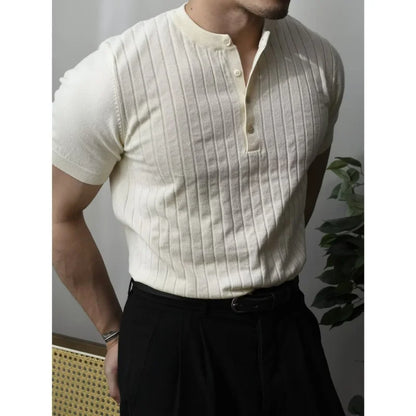 Slim Fit herrskjorta med dragkedja – Fabrizio