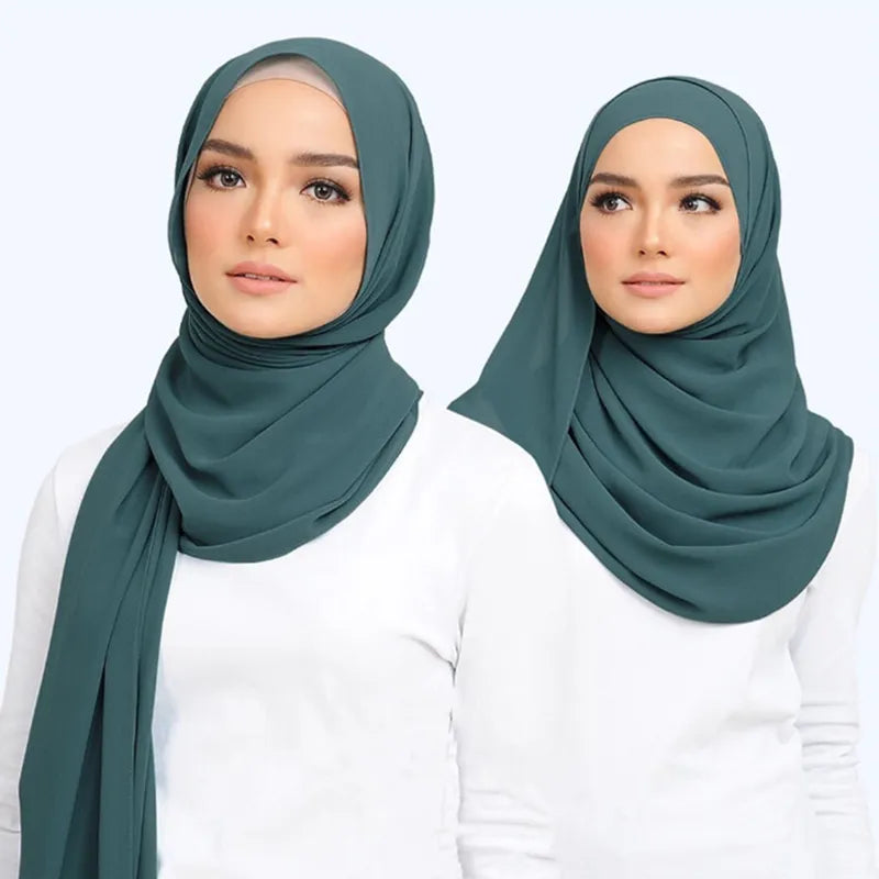 Chiffon-hijabsjal – Hösttrollkarl Leilani