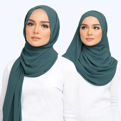 Chiffon-hijabsjal – Hösttrollkarl Leilani