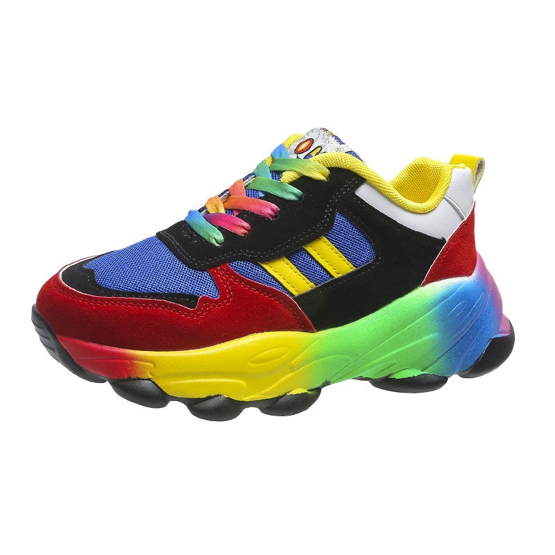 Färggranna dam sneakers – Solenya