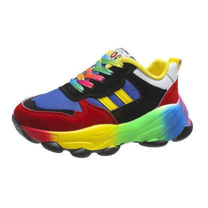 Färggranna dam sneakers – Solenya
