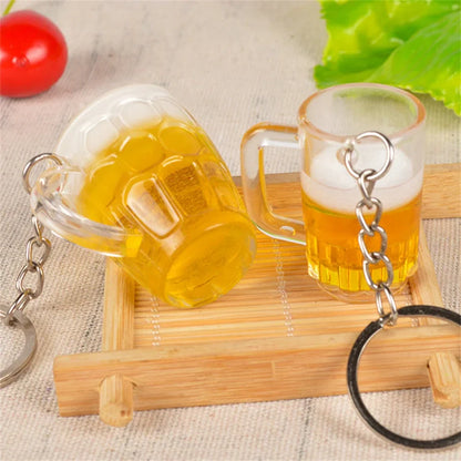Set med ölglas-nyckelringar – ProstGlück Oktoberfest 2026 (4-pack)
