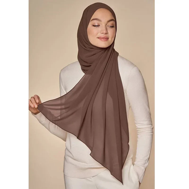 Chiffon-hijabsjal – Hösttrollkarl Leilani