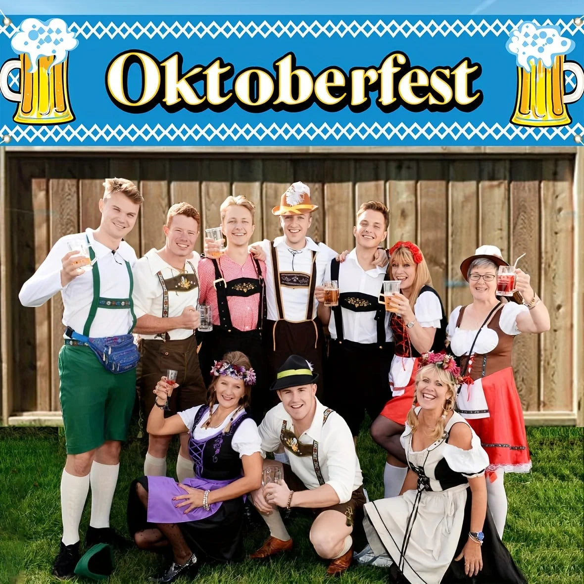 Banderoll i Oktoberfest-design – FestBanner Oktoberfest 2026