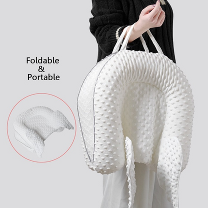 Ergonomiskt babynäste med ryggstöd och mesh-sovyta – Cosynido