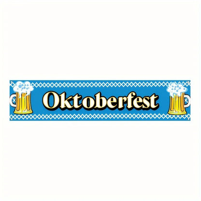Banderoll i Oktoberfest-design – FestBanner Oktoberfest 2026