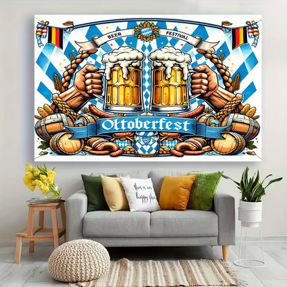 Banner i Oktoberfest-design – Skål Banner Oktoberfest 2026