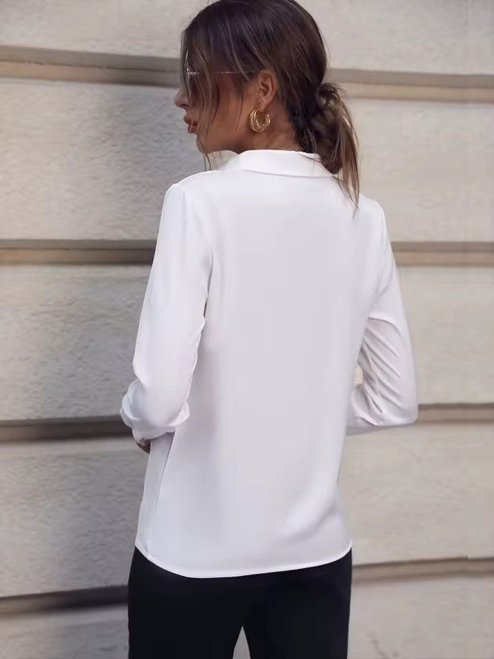 Elegant chiffontopp för damer - Amélie