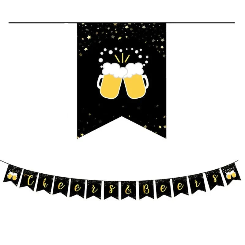 Engångsset med partytallrikar "Cheers & Beers" (för 16 gäster) – CheersSet Oktoberfest 2026