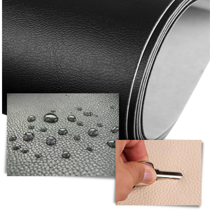 Selbstklebendes Lederreparatur-Patch, schwarz, strapazierfähig, wasserfest, vielseitig.