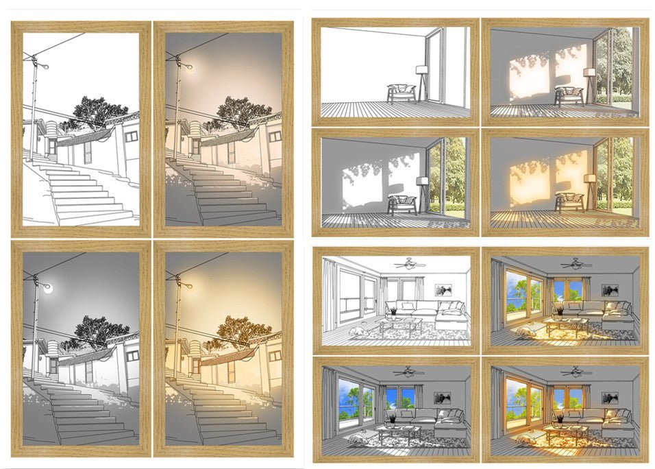LED-belysningsbild – Luminza