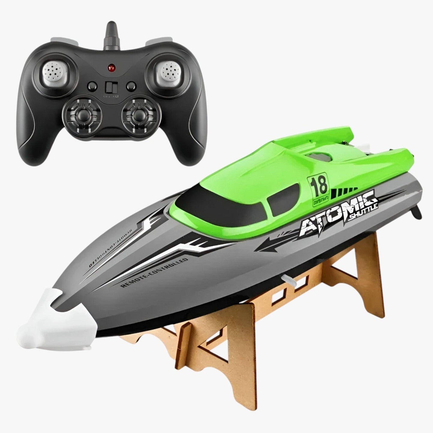 Högpresterande racerbåt AquaX – RC-hastighetsbåt med vattenkylning och automatisk återställning