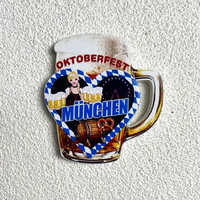 Kylskåpsmagnet "München 3D" – BayernMagnet (1+1 gratis) Oktoberfest 2026