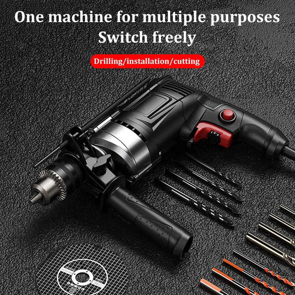 780W elektrisk hackare & borr med variabel hastighet – DrillForce