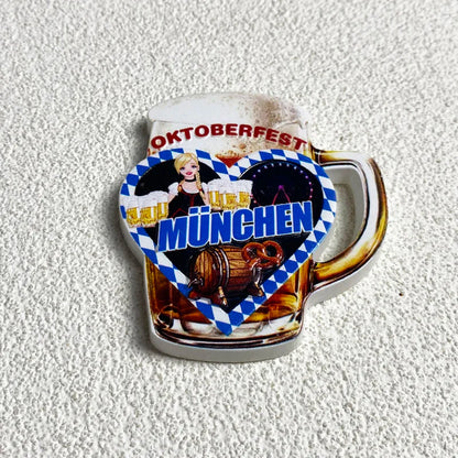 Kylskåpsmagnet "München 3D" – BayernMagnet (1+1 gratis) Oktoberfest 2026