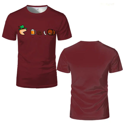 Oktoberfest-t-shirt med tecknat motiv – GaudiShirt Oktoberfest 2026
