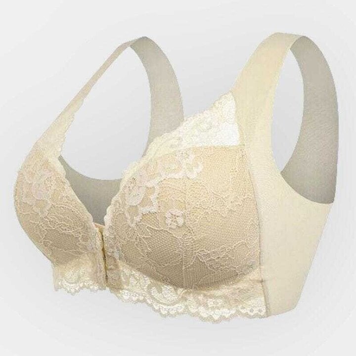 Sömlös topp sport-BH med framknäppning – Mireya