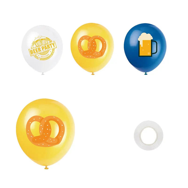 Dekorationsset för fest i oktoberfestdesign – WiesnFreude Oktoberfest 2026