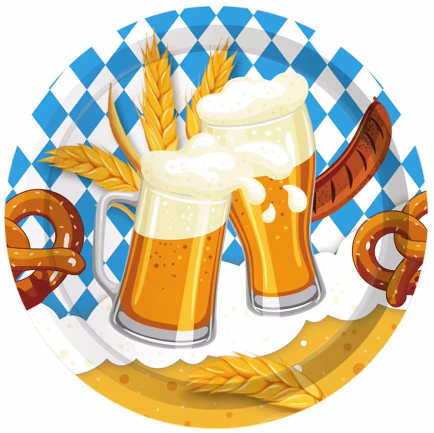 Engångsartiklar för fest i oktoberfestdesign – WeizenFreude Oktoberfest 2026