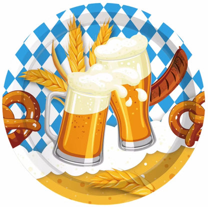 Engångsartiklar för fest i oktoberfestdesign – WeizenFreude Oktoberfest 2026