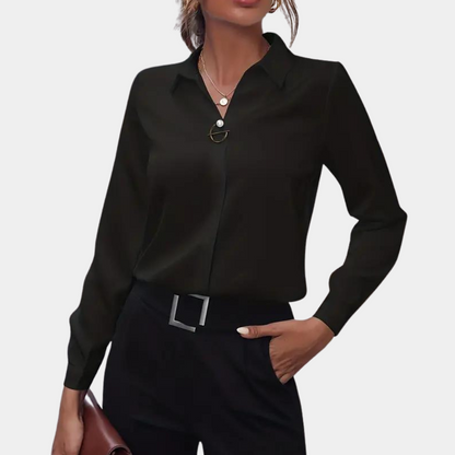 Elegant chiffontopp för damer - Amélie