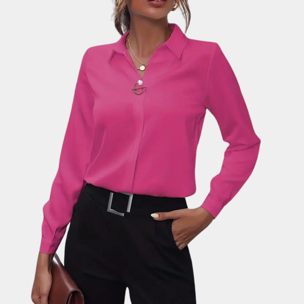 Elegant chiffontopp för damer - Amélie