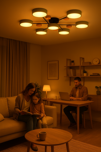 Skandinavisk taklampa – Förgrenad design, stilren och hållbar med LED-teknik