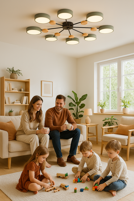Skandinavisk taklampa – Förgrenad design, stilren och hållbar med LED-teknik