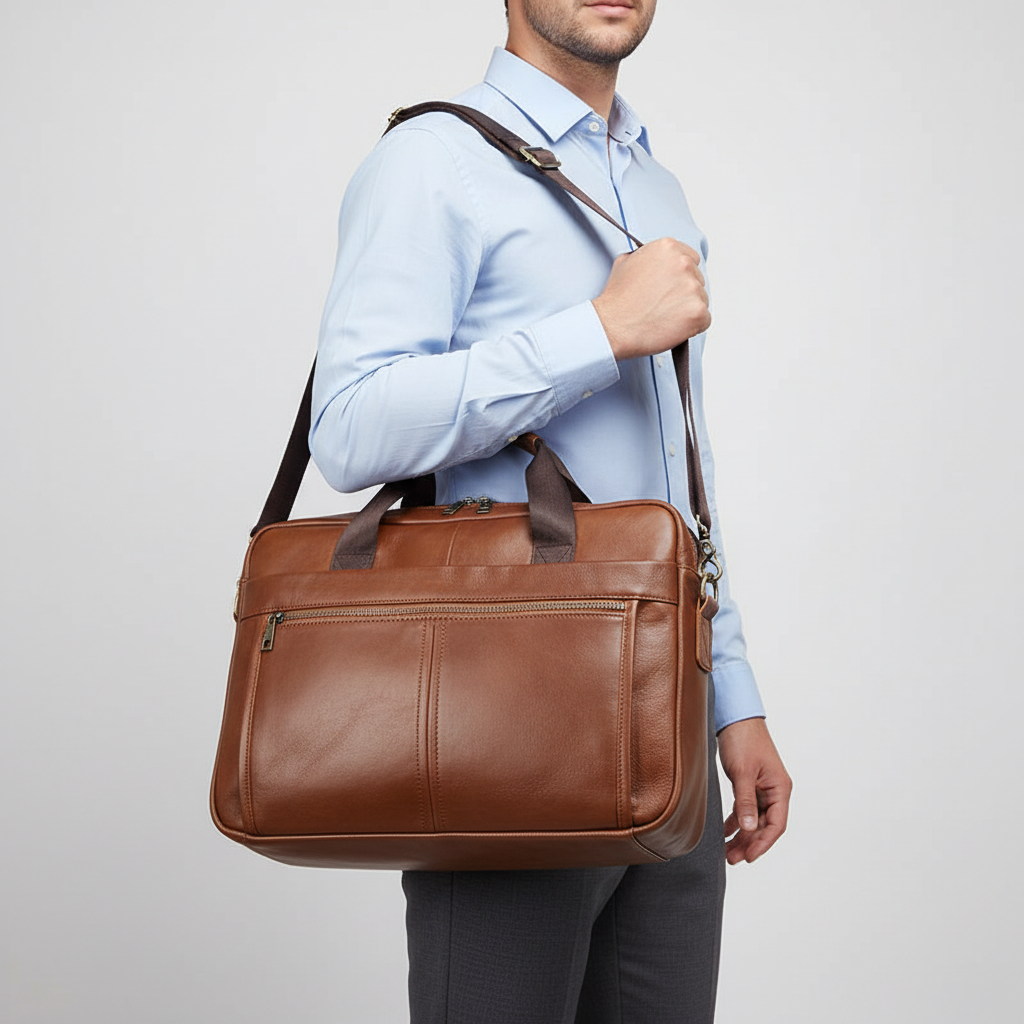 Skórzana Torba Na Laptopa - LeatherCase 
