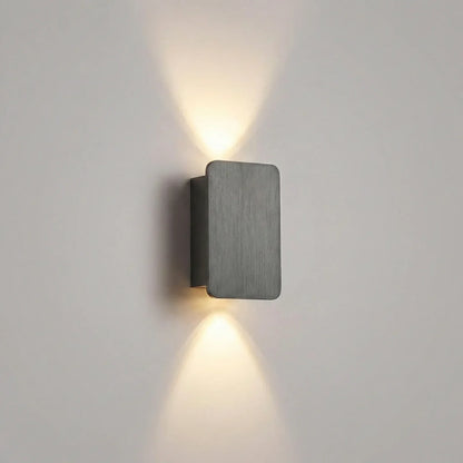 Sleek Rectangular Wall Sconce - Scandara