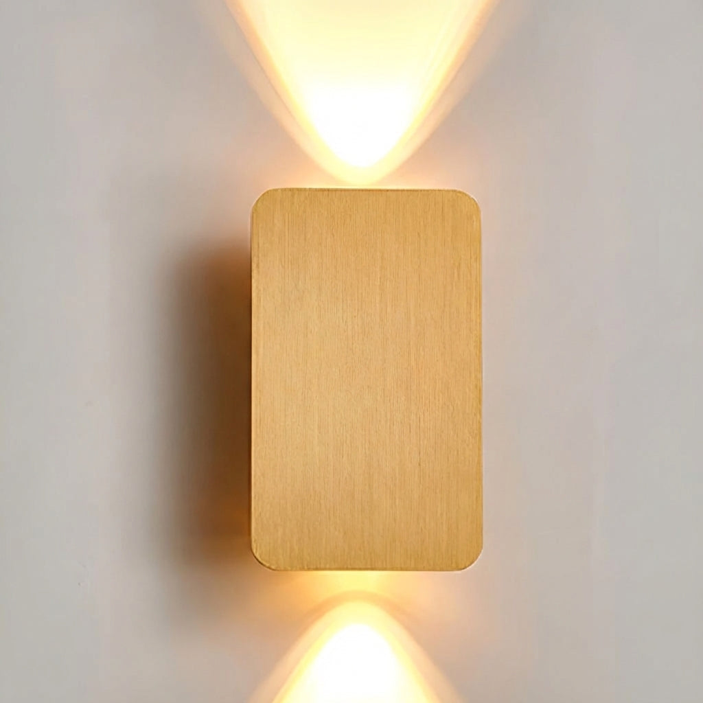 Sleek Rectangular Wall Sconce - Scandara