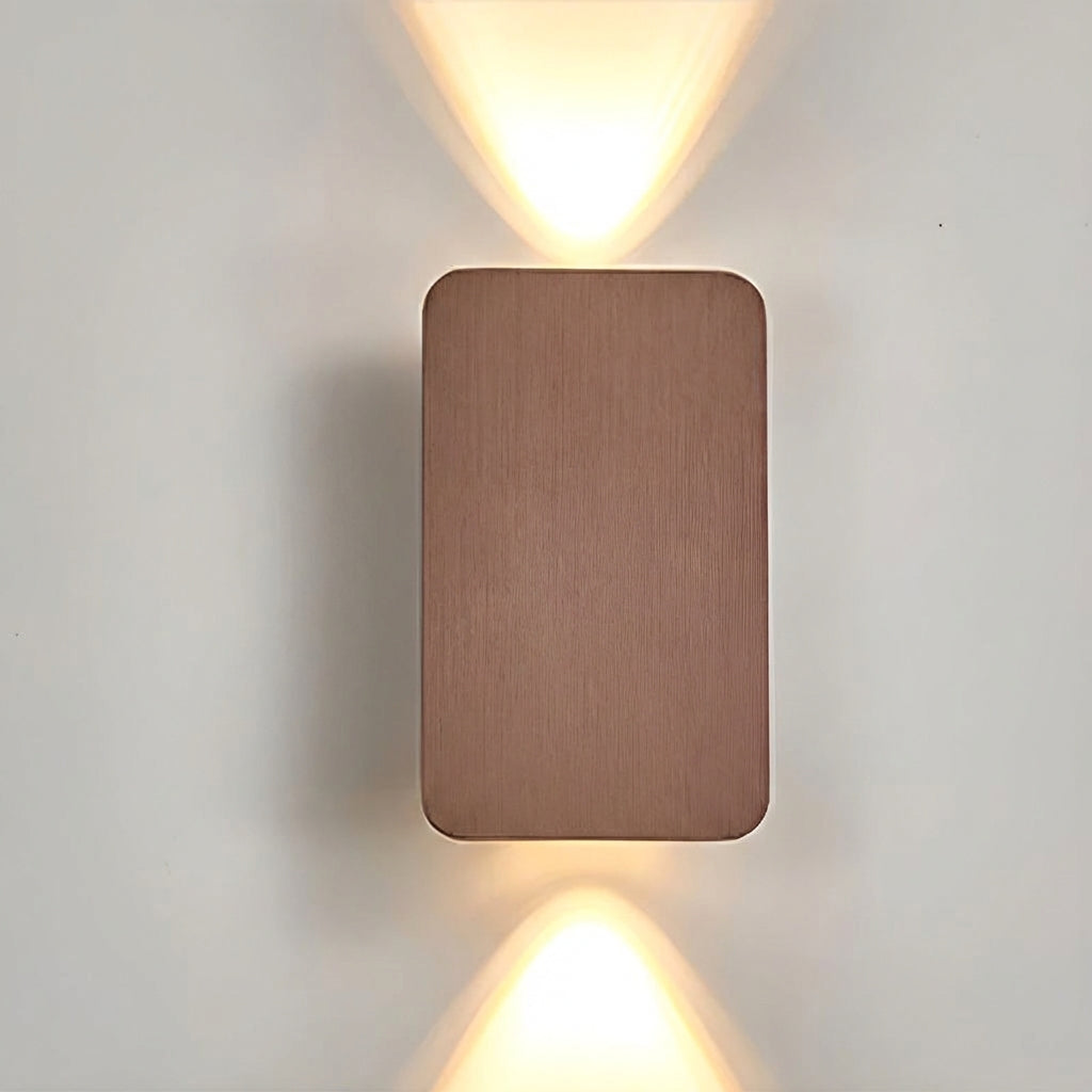 Sleek Rectangular Wall Sconce - Scandara