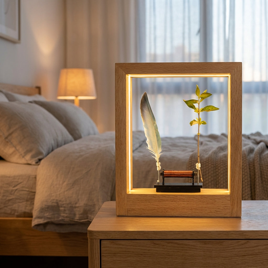 Slow Motion Feather Lamp - LumaFeath