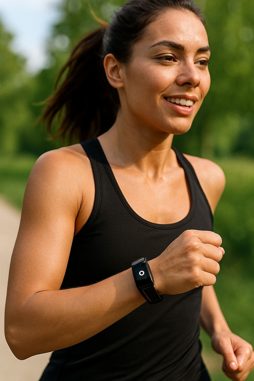 SmartFit™ kompakt Bluetooth-smartklocka – puls- och blodtrycksmätning för din aktiva vardag
