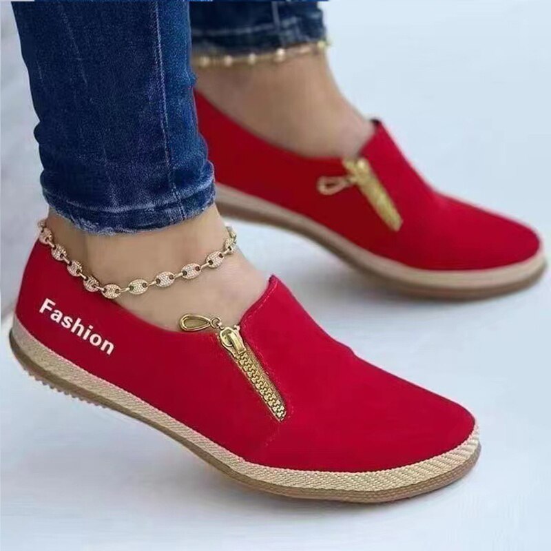 Bekväma slip-on-sneakers för damer – Lina