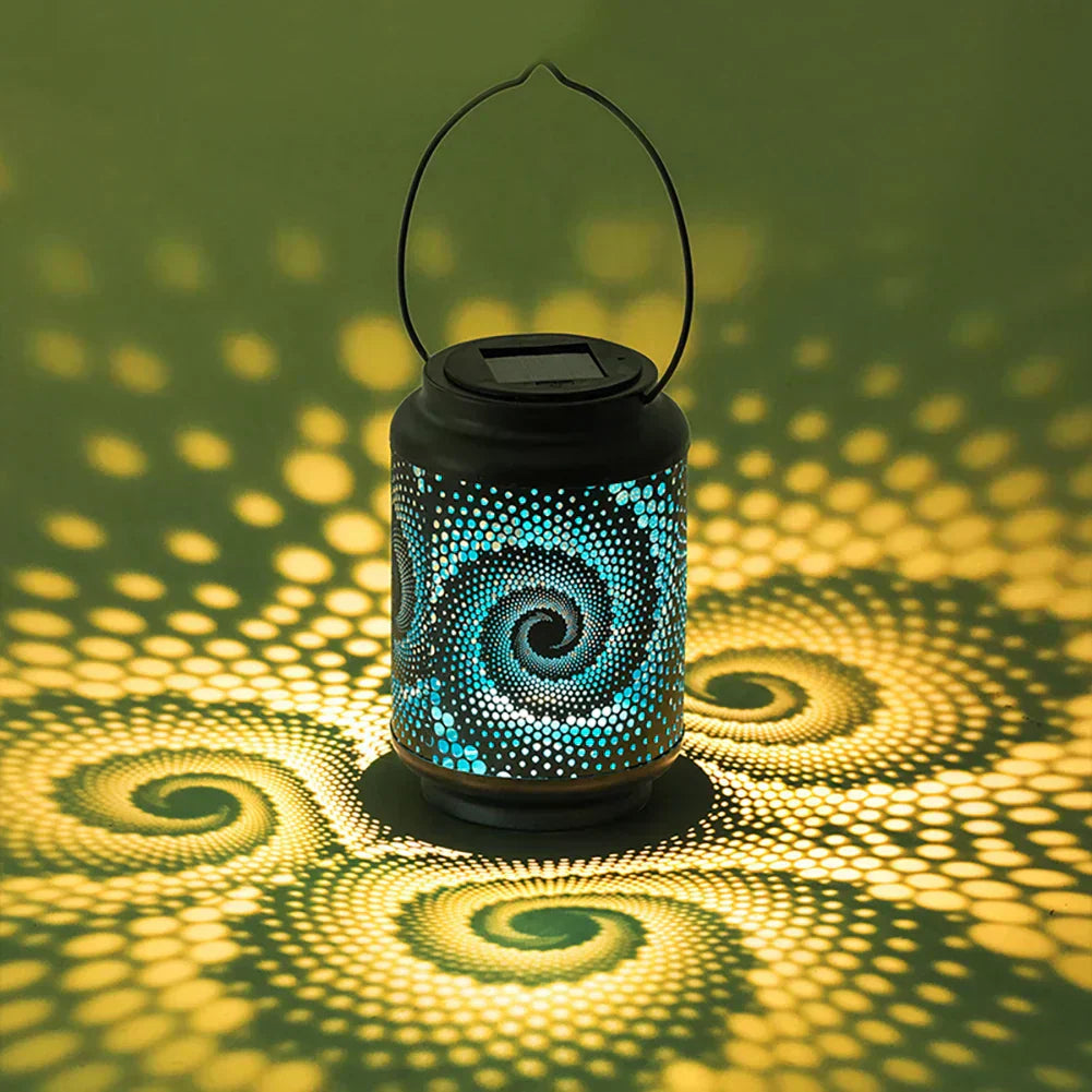 Solar Powered Garden Lantern - Glowneon