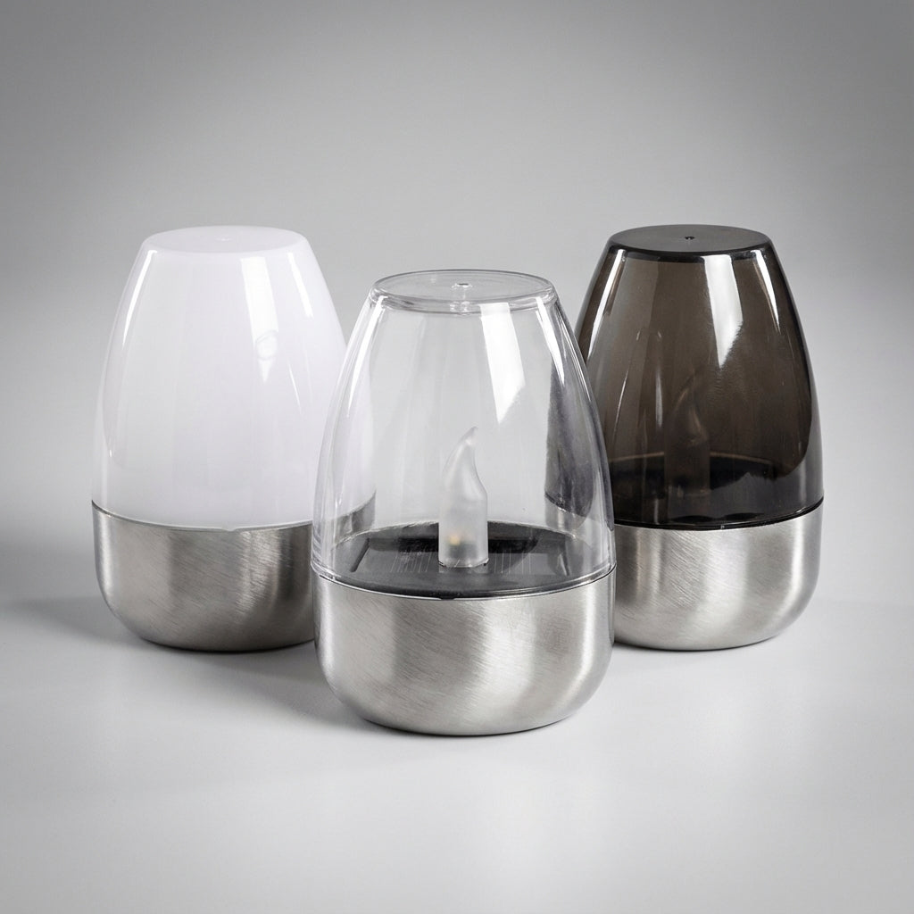 Solar Powered Candle Lamp -  NoctiBeam