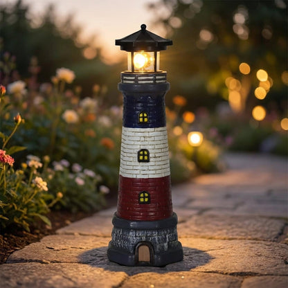 Solar Powered Decorative Lighthouse -  Beaconix
