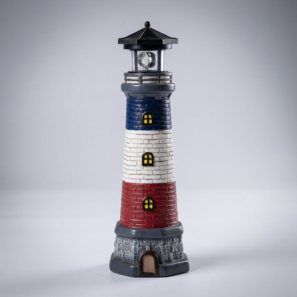 Solar Powered Decorative Lighthouse -  Beaconix