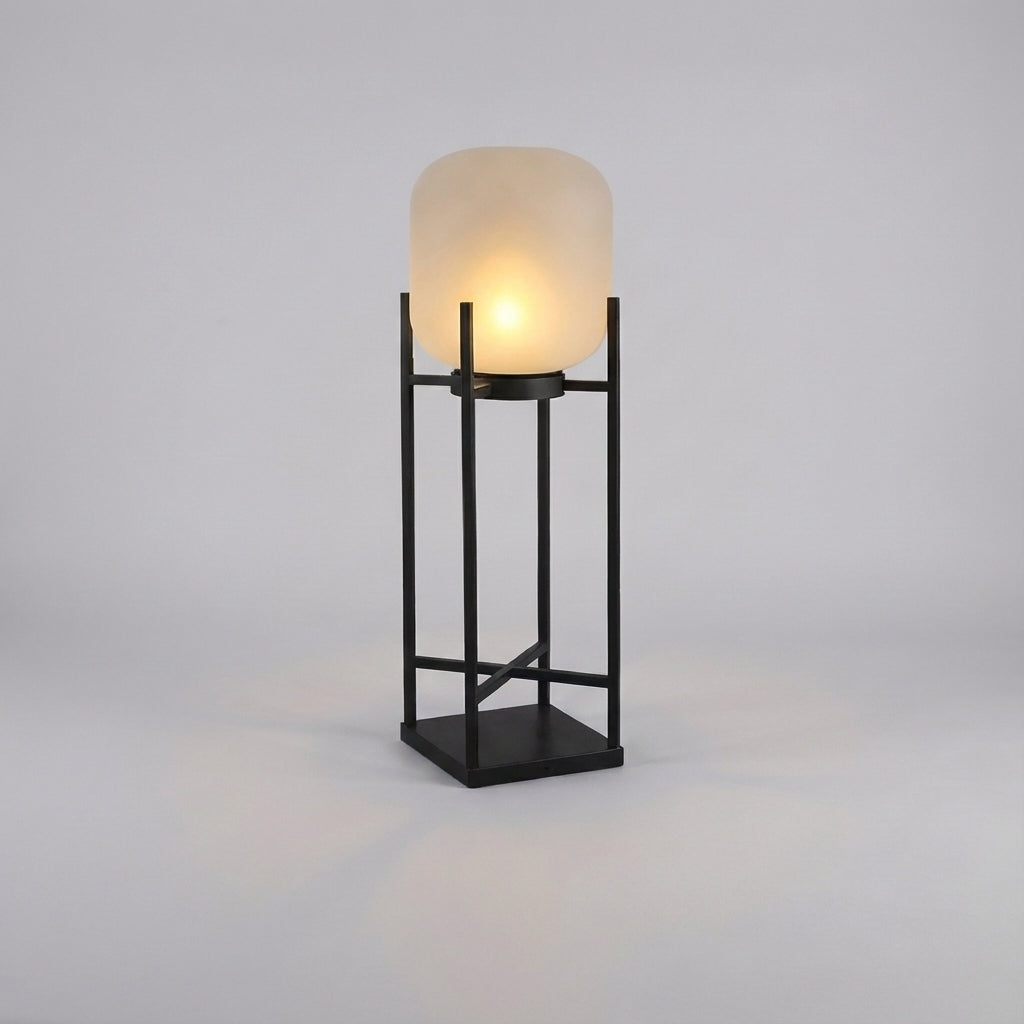 Solar Powered Lantern Floor Lamp -  Lumenaryx