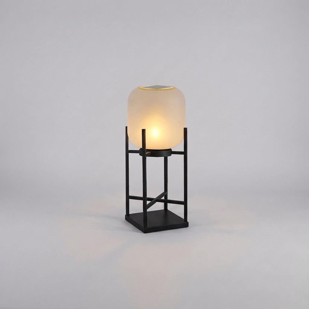 Solar Powered Lantern Floor Lamp -  Lumenaryx