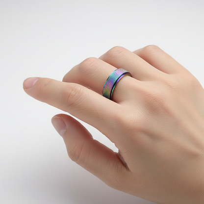 Spinner-Ring Aus Edelstahl - SerenoRing 