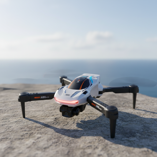 Stabilisierte Gimbal Luftbilddrohne - AeroCompacta