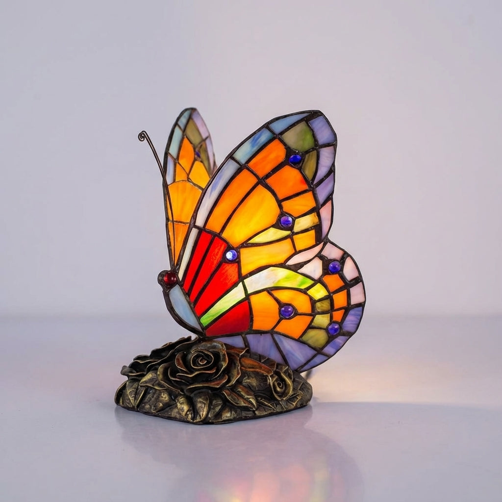 Stained Glass Style Lamp -  Aurelfly